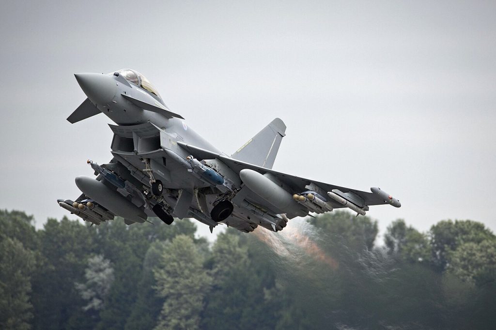 Turkish Air Force Pilots Begin Eurofighter Typhoon Flight Training in the UK