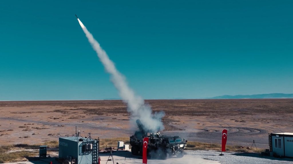 Roketsan’s BURÇ Fires SUNGUR Missile for the First Time