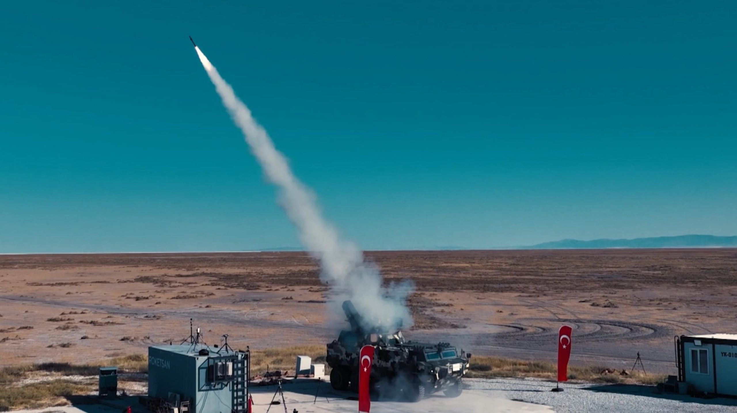 Roketsan’s BURÇ Fires SUNGUR Missile for the First Time